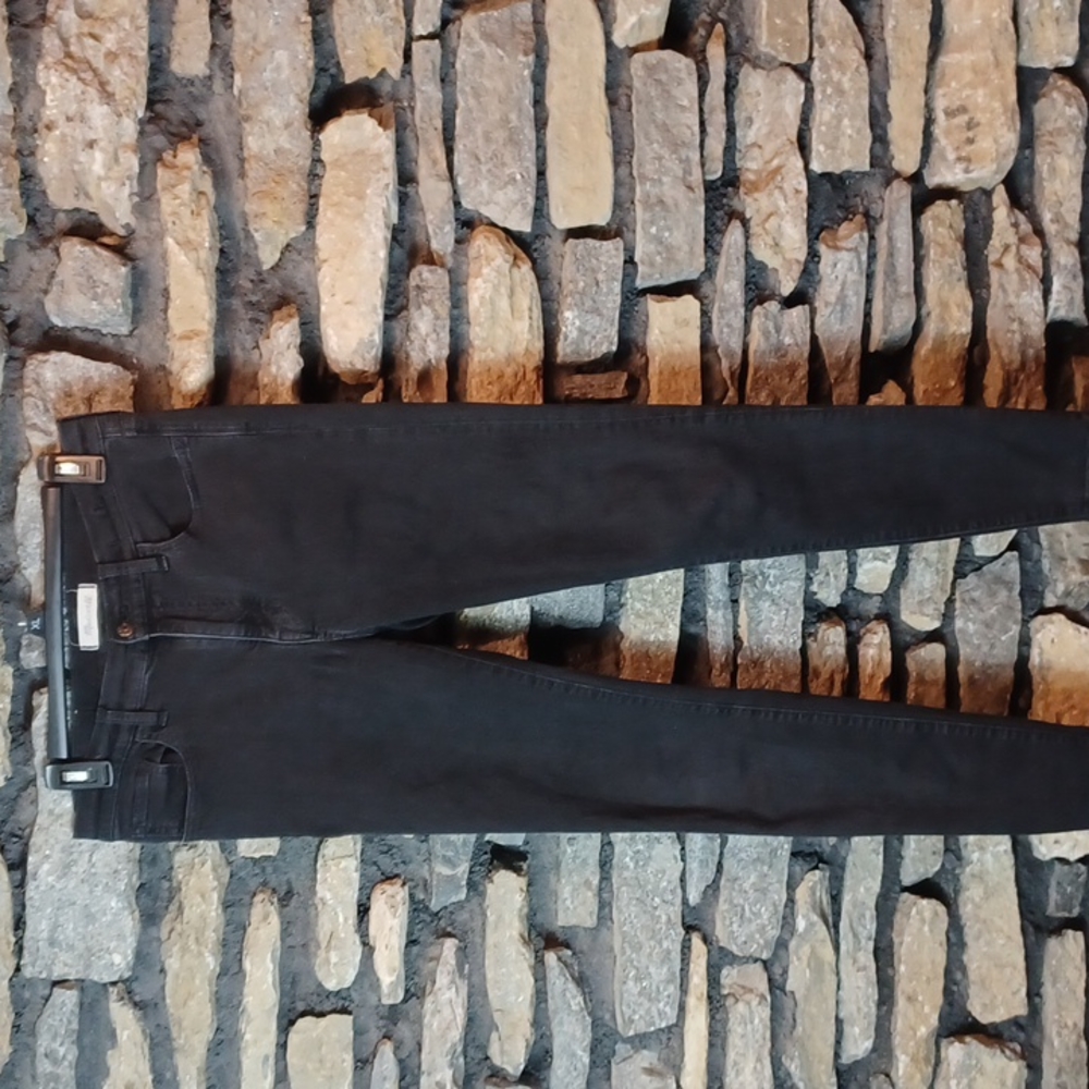 Madewell Roadtripper high rise skinny jeans black sz 29